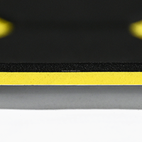 Revêtement de pont en mousse EVA KT GuoMei moderne noir et jaune, durable, résistant aux UV, antidérapant, pour bateaux, utilisation extérieure, installation facile DIY