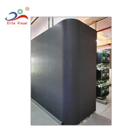 Panel de Pantalla LED Flexible para Publicidad Exterior, de Alta Calidad, a Todo Color, Resistente al Agua, Módulo Flexible, Pantalla LED Curva en Forma de Arco
