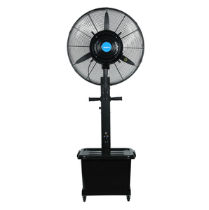 LU 220V piso de Metal eléctrico gran oferta Egipto Italia ventilador de niebla de agua al aire libre para restaurante Park - Product Image 1