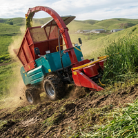 Moissonneuse-broyeuse automotrice tout-terrain ZQ-1400 avec disques de broyage (plaque de frottement) pour ensilage riche en nutriments