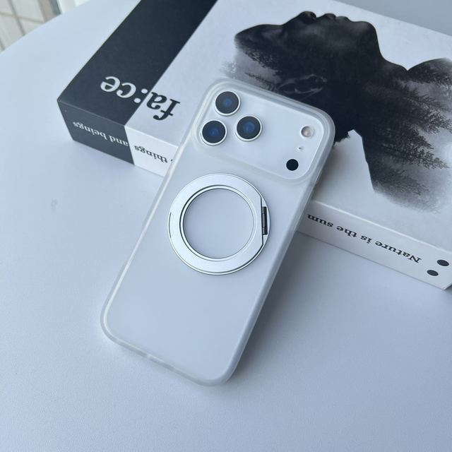 Magnetic Ring Bracket Case for iPhone 17 Max AI Camera Control Button Cover Mobile Phone Case