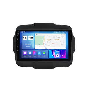 MEKEDE Voiture GPS Navigation Vidéo Multimédia Stéréo Auto Support Car-play DVR BT pour Jeep Renegade 16-18 Lecteur DVD de voiture - Product Image 1