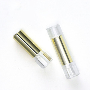 Tube de brillant à lèvres à taille fine en plastique ABS moulé par <span class=keywords><strong>injection</strong></span>, emballage cosmétique avec bouchon à vis, logo personnalisé, impression UV/sérigraphie - Product Image 3
