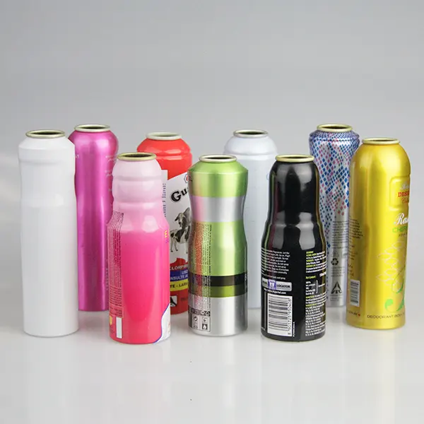 High Quality Refillable Metal Aluminum Tin Aerosol Spray Bottle Can For Cosmetic Oxygen