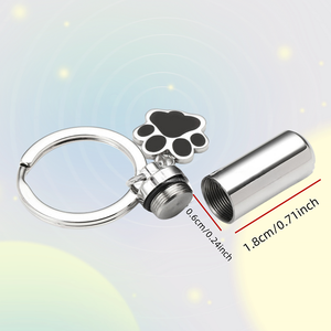 Evcil hayvan vazosu kolye anahtarlık evcil hayvan vazosu anahtarlık sempati Pet sahibinin hediye kedi ve köpek mation kremasyon hatıra - Product Image 4