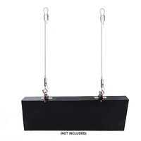 Collier de suspension en acier inoxydable réglable avec services de soudage et de pliage Utilisation industrielle Longue durée de vie