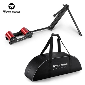 Sac de guidon léger grande capacité WEST BIKING OEM/ODM en polyester imperméable et épaissi pour vélo et entraîneur de vélo - Product Image 1