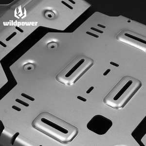 Nouveau système de protection de châssis en alliage d'aluminium de 5 mm pour Beijing Auto BJ40E, protection du moteur, protection du châssis, naturel - Product Image 3