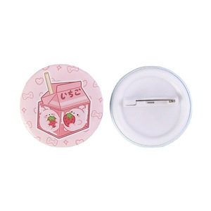 Insignias personalizadas de hojalata de 5.8 cm con pin para diseños personalizados y regalos personalizados - Product Image 3