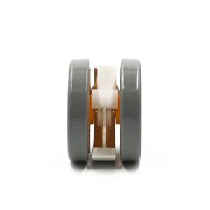 Contemporary 11 * 22mm 60mm PU Caster <b>Wheels</b> <b>Replacement</b> For Office Chair General Furniture And Hospital Furniture - Product Image 4