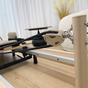 Máquina de Pilates Reformer de Madera, Plegable, Personalizable y Ajustable para Estudio, Gimnasio en Casa, Equipo de Pilates de Calidad Profesional, Venta al por Mayor - Product Image 5