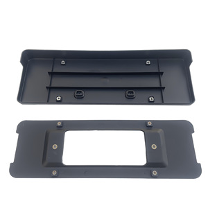 Cadre de plaque d'immatriculation 51137362749 pour BMW Mini F55 F56, matériau ABS, utilisation avant et arrière - Product Image 1