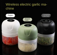 Nouveau 2025 – Hachoir Électrique Multifonctionnel en Métal pour Fruits et Légumes, Mini Hachoir à Ail et Oignon USB, Robot Culinaire Compact