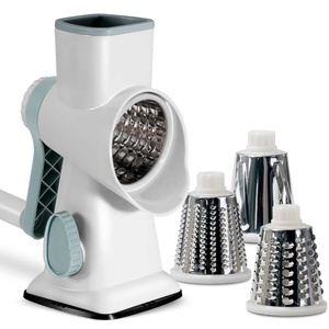 Coupe-légumes multifonctionnel <span class=keywords><strong>à</strong></span> manivelle, râpe <span class=keywords><strong>à</strong></span> <span class=keywords><strong>fromage</strong></span>, coupe-légumes <span class=keywords><strong>à</strong></span> manivelle pour trancher et <span class=keywords><strong>râper</strong></span>, gadgets de cuisine - Product Image 1
