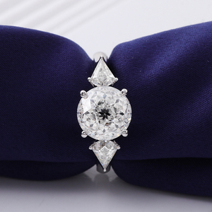 Bague en billanite ronde et en diamant pour homme, anneau fin, ultraléger, pierre de <span class=keywords><strong>platine</strong></span>, 10mm, PT950 - Product Image 2