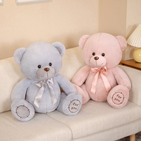 Jouets en peluche mignons en forme d'ours en peluche de dessin animé, animaux en peluche rembourrés, poupée ours, cadeau d'anniversaire pour enfants