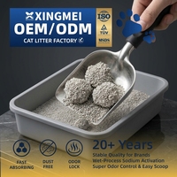 Lettiera per Gatti SpherePerfect OEM ODM Personalizzata con Etichetta Privata - 99,9% Senza Polvere, Forte Agglomerazione, Argilla di Sodio