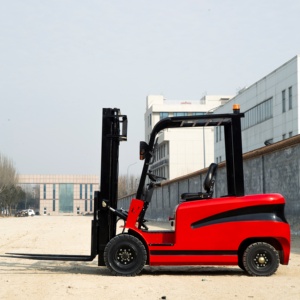 Precio de fábrica Alta calidad Envío gratis Mini carretilla elevadora eléctrica Fabricante de China Carretilla elevadora de 4 ruedas con accesorio - Product Image 5