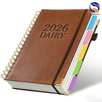 Cuaderno de Cuero Ecológico con Tapa Dura, Tamaño A5, con Logotipo Personalizado en Relieve y Diseño Gratuito
