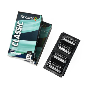 Préservatifs classiques en latex Recare, 3 pièces par boîte, certifiés CE ISO, personnalisation OEM disponible - Product Image 6
