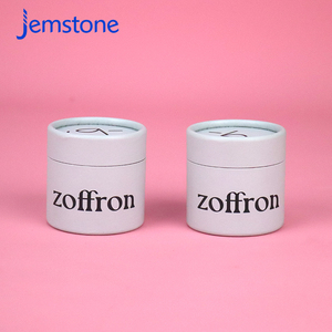 Emballage de tube cadeau cosmétique, logo personnalisé imprimé, tube cylindrique rond pour soin de la peau, emballage en papier kraft - Product Image 6