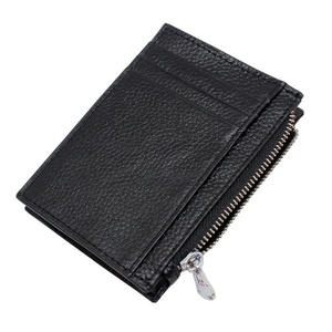 Boshiho with Zipper Coin Pocket Oxhide Leather <b>Wallet</b> <b>Rfid</b> <b>Blocking</b> - Product Image 4
