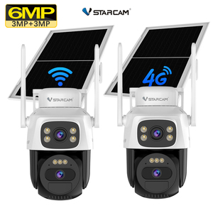 كاميرا مراقبة VStarcam BG622DR تعمل بالطاقة الشمسية والبطارية بشريحة 4G مع عدسة مزدوجة وعرض مزدوج ومستشعر PIR لكشف الحركة البشرية ودعم التخزين السحابي - Product Image 1