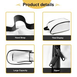 Özelleştirilmiş süblimasyon çok fonksiyonlu depolama ayakkabı çantası futbol spor ayakkabı çantası su geçirmez fermuar taşınabilir seyahat ayakkabı çantası ayakkabı çantası - Product Image 5