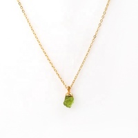 Nouvelle Collection : Pendentif Classique en Rubis Rouge Naturel avec Chaîne Maillons Plaqué Or – Bijou en Pierre Précieuse, Cadeau Idéal pour Elle, Parfait pour la Promesse entre Amies