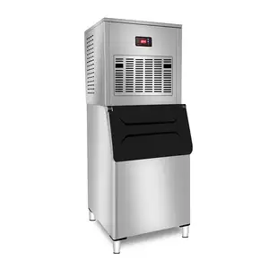 Tự động 200kg Tuyết Flake Nugget bông tuyết thương mại Ice Maker Máy Ice Block máy làm cho nhà hàng