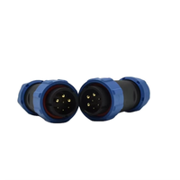 Connecteur sous-marin IP68 fileté 7pin mâle 2/3/4 broches câble fileté connecteur rapide câble prise étanche SP connecteur en plastique