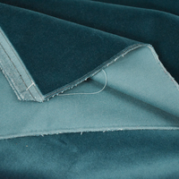 Vente en gros Fabricant Fourniture de plusieurs Couleurs 100% Tissu en Velours de Coton pour Rideaux Tissu Textile pour Canapé Rembourrage/Rideau