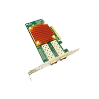 PCIe 10g Tarjeta de red Fot Server Dual Port Fiber 10 Gigabit Ethernet Adapter con Intel 82599es Chip Networking Products NIC