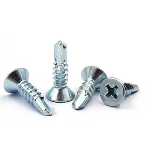 Tornillos Autoperforantes con Cabeza Cónica y Ranura Cruzada M3.5/M4.2/M4.8/M5.5/M6.3, Tornillos de Conexión para Chapa Metálica Galvanizada - Product Image 1
