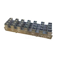 Prix usine 2 pouces 28 coups de feu d'artifice en aluminium présentoirs feux d'artifice tubes d'affichage supports pour feux d'artifice