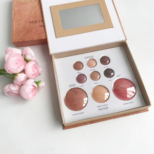 Palette de fards à paupières nude 12 couleurs très vendue, palette de maquillage avec blush, <span class=keywords><strong>bronzer</strong></span>, illuminateur, palette multi-usages <span class=keywords><strong>pour</strong></span> les yeux - Product Image 3
