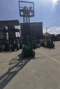 High Quality <b>Used</b> Mitsubishi 3 Ton Diesel Forklift with Two Stage Mast 3254mm Fork Length Mitsubish Model Japan Original Sale - Product Image 4