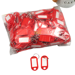 Nhà Máy Giá Nhãn Tên Thẻ Chìa Khóa Nhựa Móc Khóa Keytag Với Chia Vòng Keyring Thẻ Chìa Khóa - Product Image 2