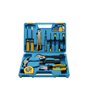 Household 18PCS Mechanics Hand Tool Set with Screwdrivers for Car Repairing