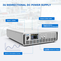 Alimentation CC bidirectionnelle 2250V 60A 30KW 3U à gamme automatique, régénérative, programmable, montable en rack, haute tension