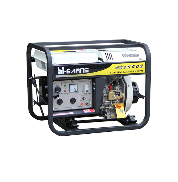 2KW Open Portable Electric Start diesel Generator for Sale