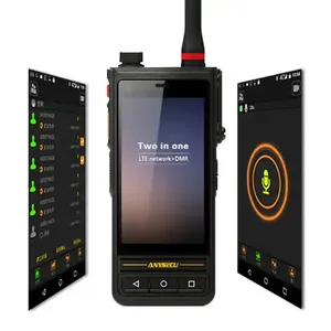 2023 IP67 Waterproof ANYSECU E81 Rugged phone 4G LTE Network Radio DMR + UHF 400-470MHZ POC Walkie Talkie Smart Mobile Phone