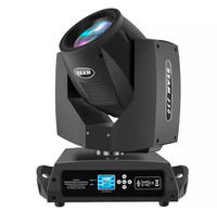 Lumière de scène à tête mobile 230W, faisceau super net, rotation et inclinaison rapides, effets de prisme et de gobo, contrôle DMX512 pour DJ, mariage, spectacles