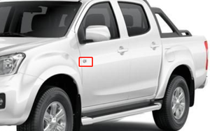 8974441140 8974441130 POUR PORTE AVANT ISUZU DMAX 2012 AVEC TROU DE LAMPE - Product Image 5