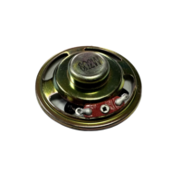 Haut-parleur rond de 50 mm, 8 ohms 2 W, 4 ohms 3 W, étanche, avec coque en fer et aimant interne, pour interphones d'entrée, appareils audio et véhicules électriques