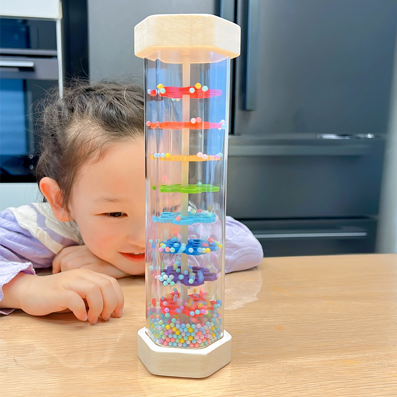 Large rain sound tube in color box, 0.16kg