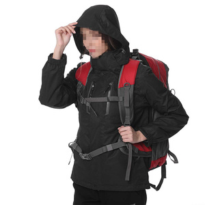 Chaqueta de esquí para todo tipo de clima para mujer de fábrica personalizada, chaqueta cálida 3 en 1, perfecta para los días fríos de esquí y la diversión de invierno - Product Image 2