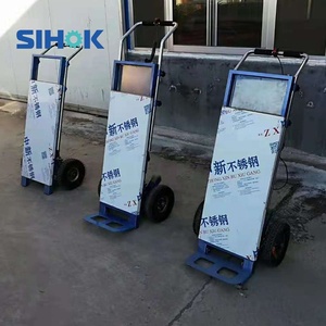 Beban Berat Portabel Cina 250Kg Kargo Anak Tangga Pendaki Tangan Elektrik Motor Troli Listrik Tugas Berat <span class=keywords><strong>Dolly</strong></span> Transport - Product Image 4