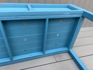 Pots de fleurs Double couche trois <span class=keywords><strong>treillis</strong></span> <span class=keywords><strong>jardinière</strong></span> de jardin <span class=keywords><strong>avec</strong></span> support de support intérieur maison <span class=keywords><strong>sur</strong></span>élevé boîte haute étanche - Product Image 6