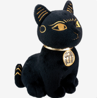 Uyeah Jelly 100% PP Coton Réaliste Chat Noir En Peluche Jouet Doux Animal Mascotte Costume Anniversaire Porte-Bonheur Conception